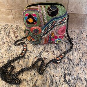 Vintage Mary Frances hard shell bag